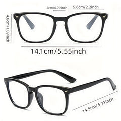 Vintage Clear Lens Cat Eye Glasses Minimalist Eyewear