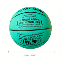 To My Son Basketball Light