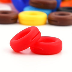 5 Pairs Silicone Glasses Anti-slip Ring Set Assorted Frame Leg Accessories