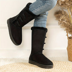 Women's Non Slip Winter Snow Boots Warm Platform High Tube Boots