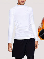TELALEO Boys Compression T Shirt Youth Undershirts Thermal Long Sleeve