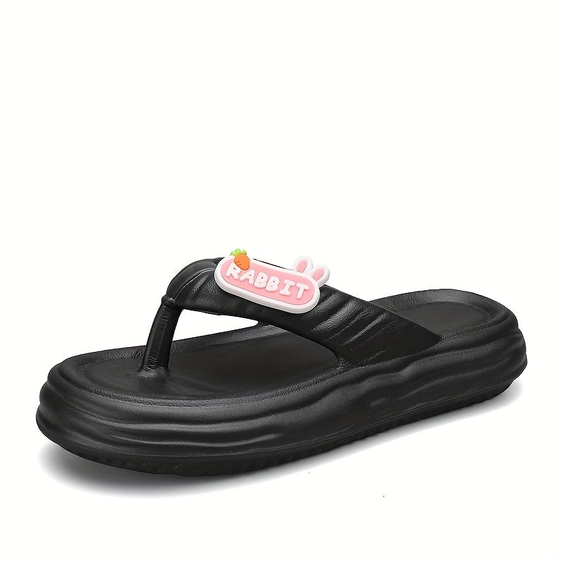 Women's Thick Bottom Sport Flip Flops