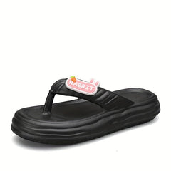 Women's Thick Bottom Sport Flip Flops