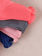 Baby Boys Girls Multicolor Trousers Multipack Casual Pants