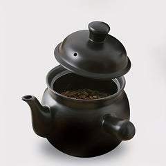 1pc Health Decoction Skillet Steam Stew Pot Ceramic Chinese Medicine Pot