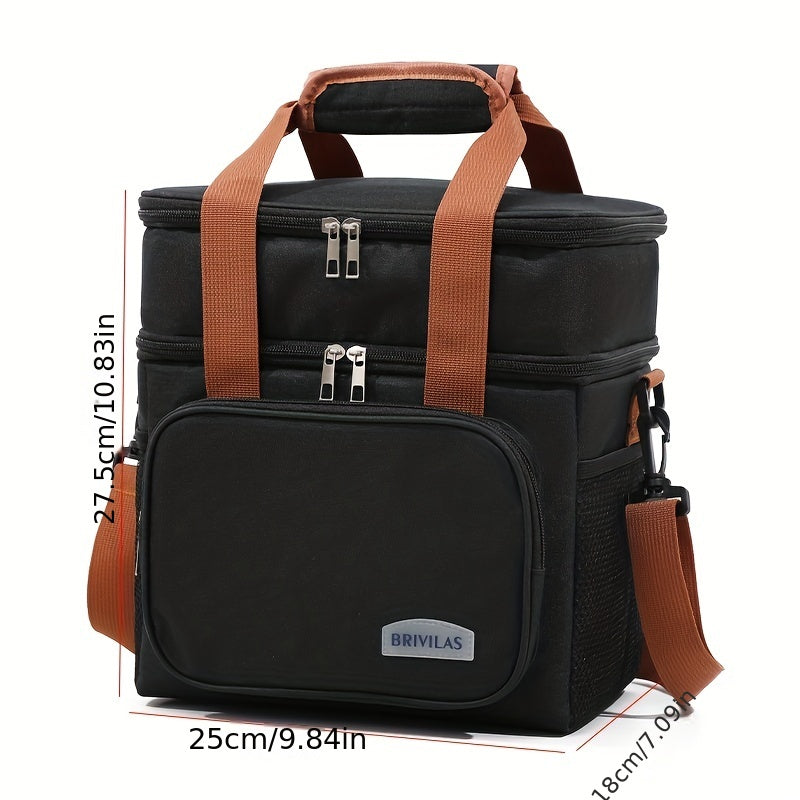 Insulated Lunch Bag for Work, Picnic, School, or Travel