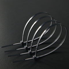 100pcs 3 6mm Nylon Cable Tie Self locking Wire Tie