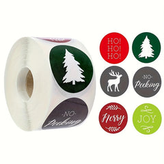 500pcs Christmas Sticker Card Box Thank You Seal Labels For Parties