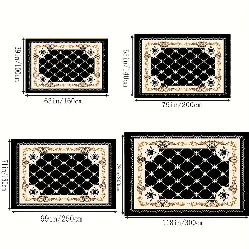 Geometric Boho Anti Fatigue Kitchen Rug