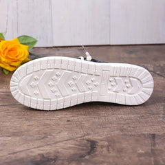Women's Halloween Pattern Canvas Shoes Lace Up Low Top Slip On Flat Shoes