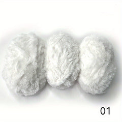 3pcs 150g 3rolls 1 0 65Nm High And Low 100 Polyester Fancy Crochet Fur Yarn