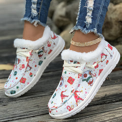 Christmas Snow Boots for Women - Dwarf & Snowman Designs - Warm