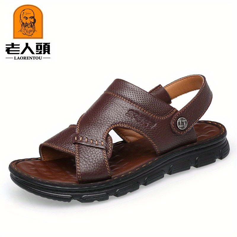 Men's Outdoor Sandals Breathable Cut Out Walking Shoes