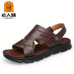 Men's Outdoor Sandals Breathable Cut Out Walking Shoes