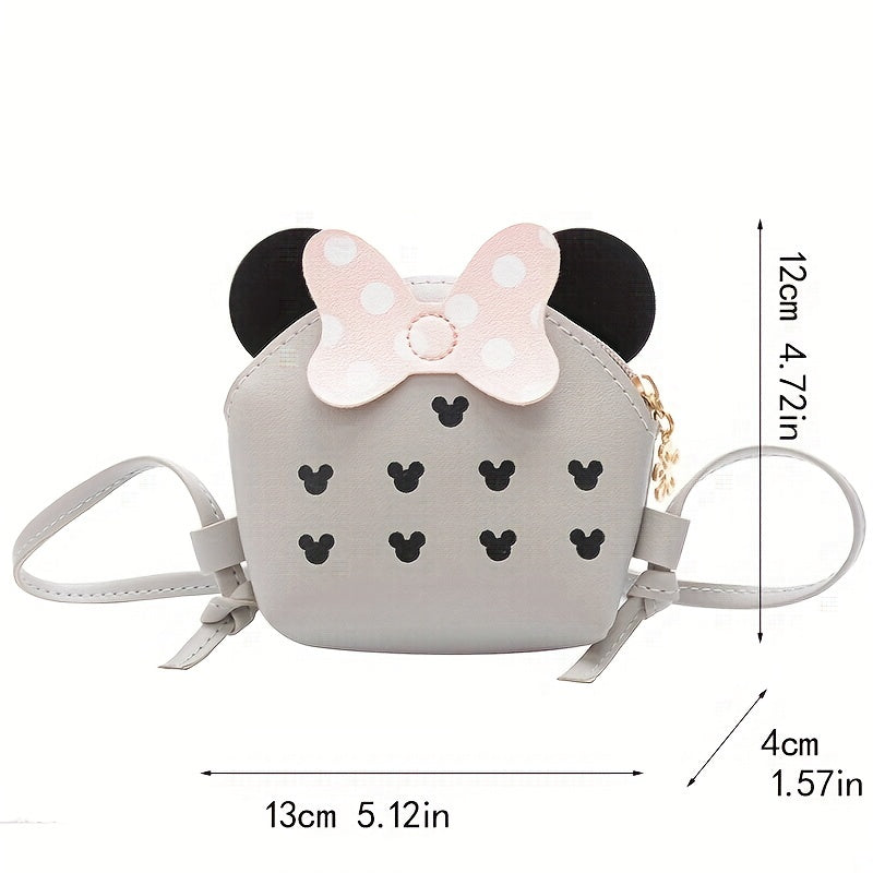 Cartoon Pattern Crossbody Bag Animal Coin Purse Small PU Princess Shoulder Bag