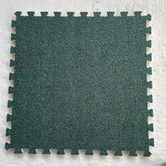 6pcs Plush Puzzle Foam Floor Mat Bay Window Mat Seat Mat