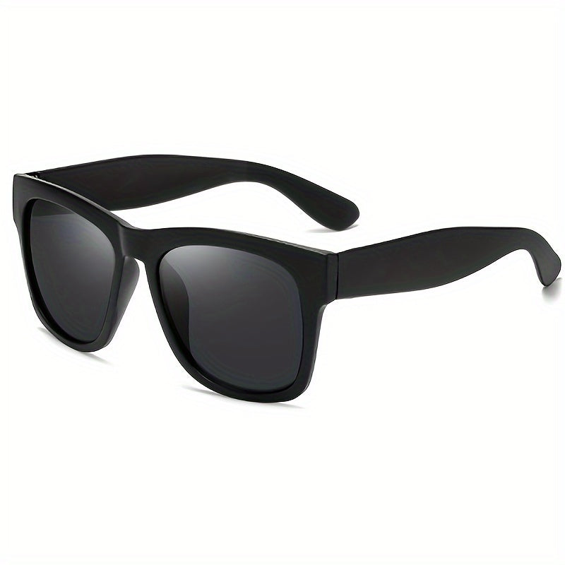 Vintage Bungee Round Sunglasses Men Unisex Large Frame