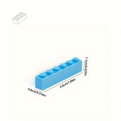 220pcs Advanced Building Blocks Assembly DIY Puzzle Toy