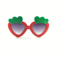 Girls Cartoon Carrot Sunglasses, Party Decorative Accessories