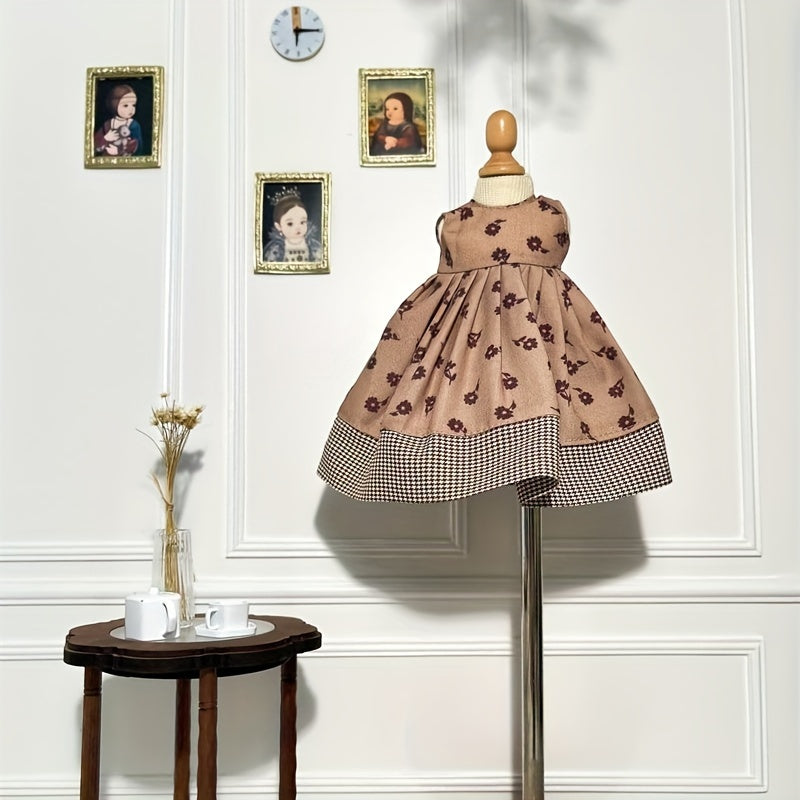 6-Piece Vintage Doll Skirt Costume Set for 11.8" Dolls