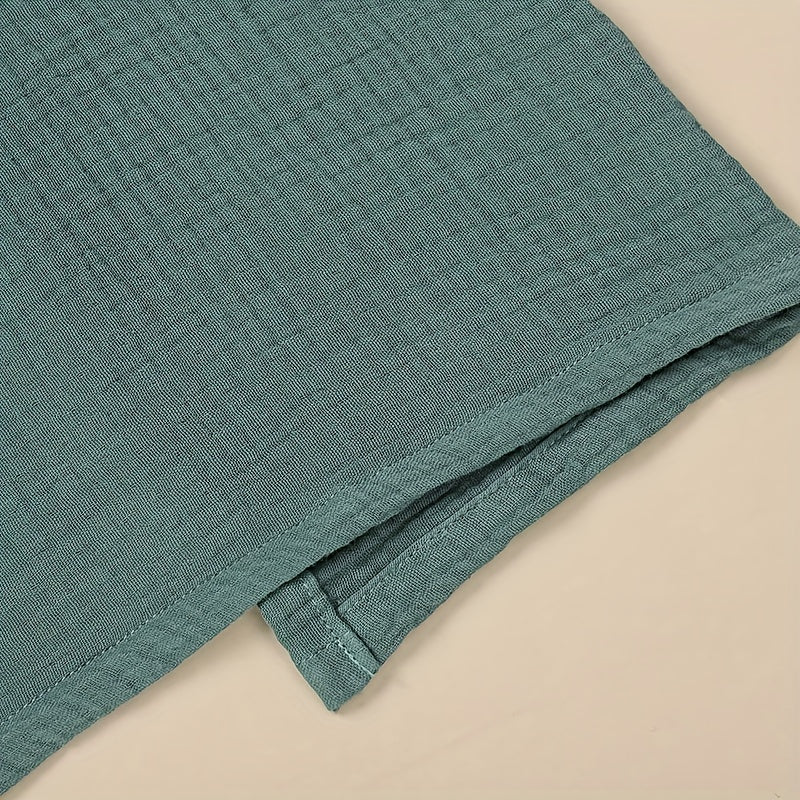 Green Cotton Nursing Cover Breastfeeding Comfortable and Breathable