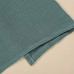 Green Cotton Nursing Cover Breastfeeding Comfortable and Breathable