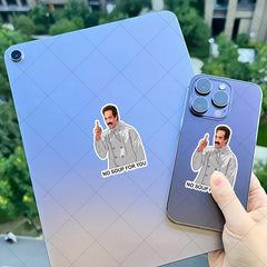 Joe Davola Seinfeld No Soup Vinyl Stickers