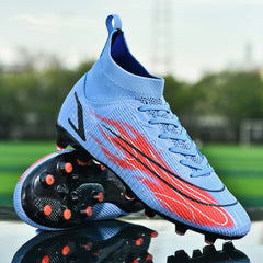 High Top Non Slip AG Football Cleat for Boys