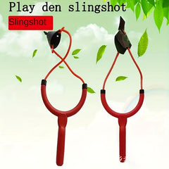Bait Thrower Fishing Equipment Rubber Band Sling & Hook