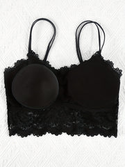 Floral Lace Wireless Bras Women's Lingerie Set