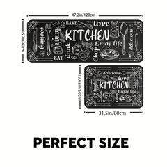 Soft & Cushioned Anti Fatigue Kitchen Rug
