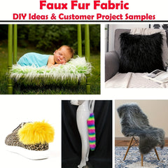 1pc Half Yard Faux Fur 45 X 160 02cm DIY Craft Costume Upholstery