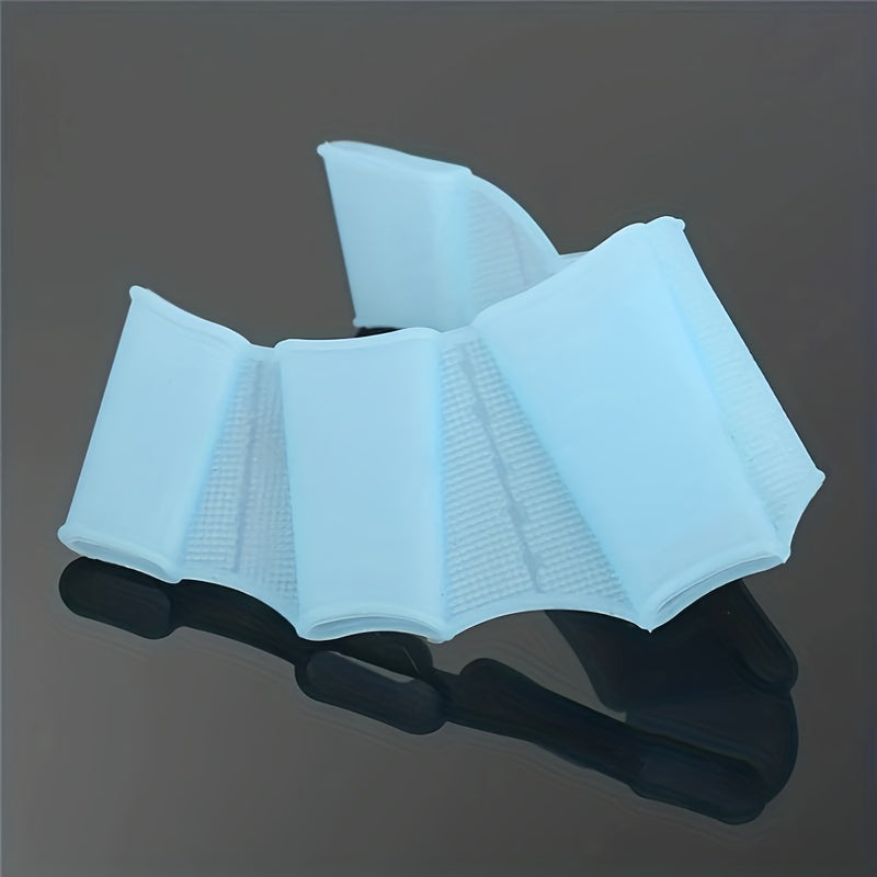Silicone Flippers Webbed Hand Swim Gloves for Diving