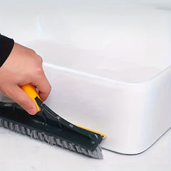 Long Handle Wall Corner Cleaning Brush Bathroom Scratch Remover