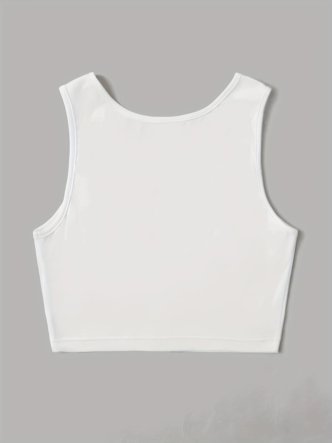 Graphic Print Tank Top 3 Pack Crew Neck Sleeveless Women's Clothing