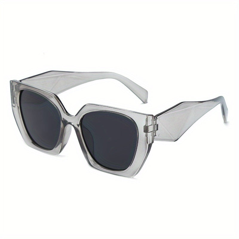 Cat Eye Sunglasses Rhombus Temple Glasses UV400