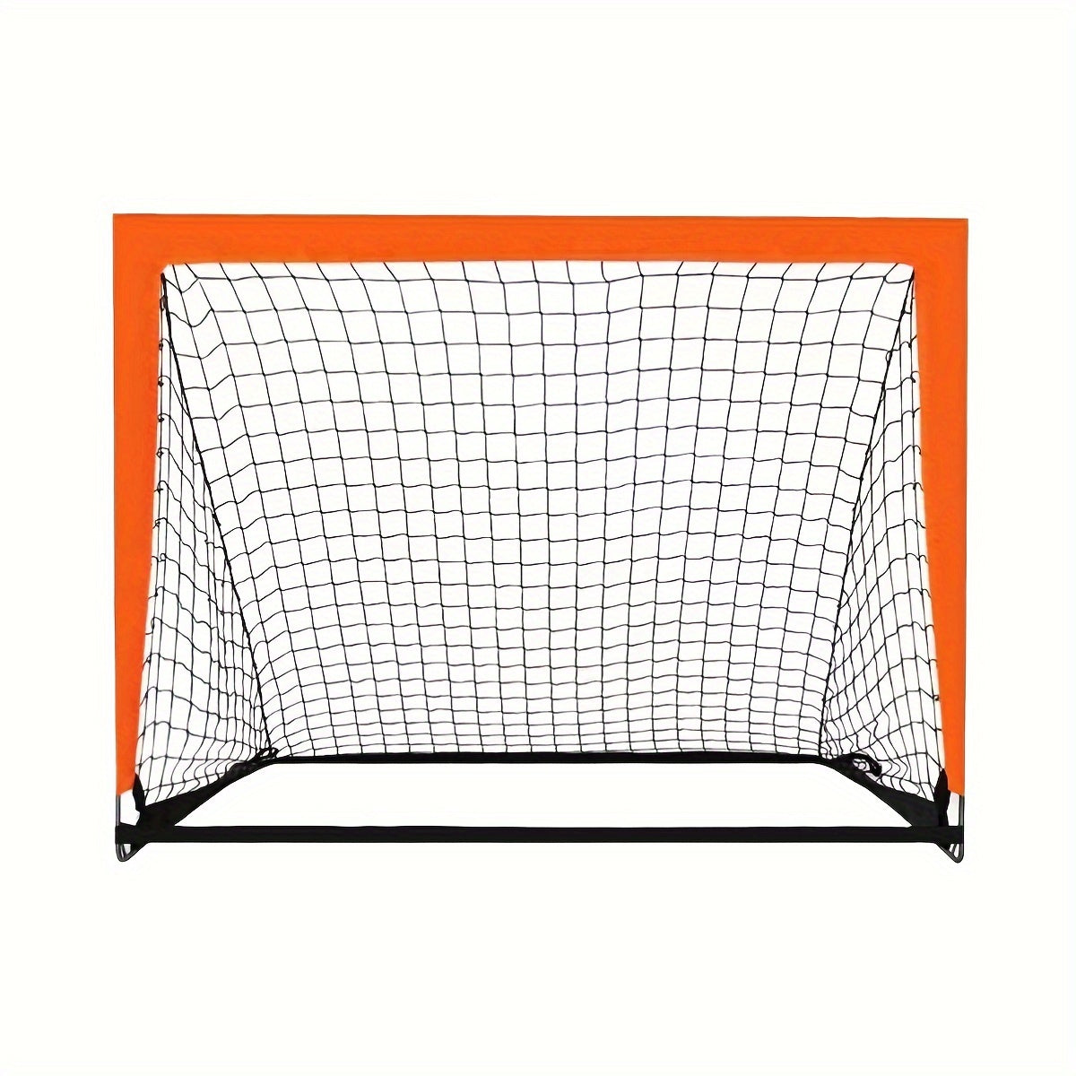 Portable Football Goal Net Foldable Mobile Football Shooting Trainer