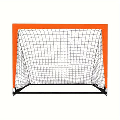 Portable Football Goal Net Foldable Mobile Football Shooting Trainer