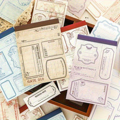 Vintage Tear Off Notepads 30 Pages Each for Journal Writing