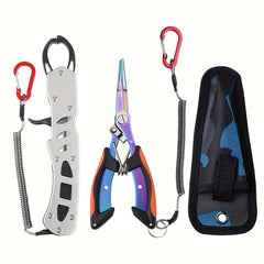 Stainless Steel Fish Controller Set Fish Lip Gripper Fishing Tool