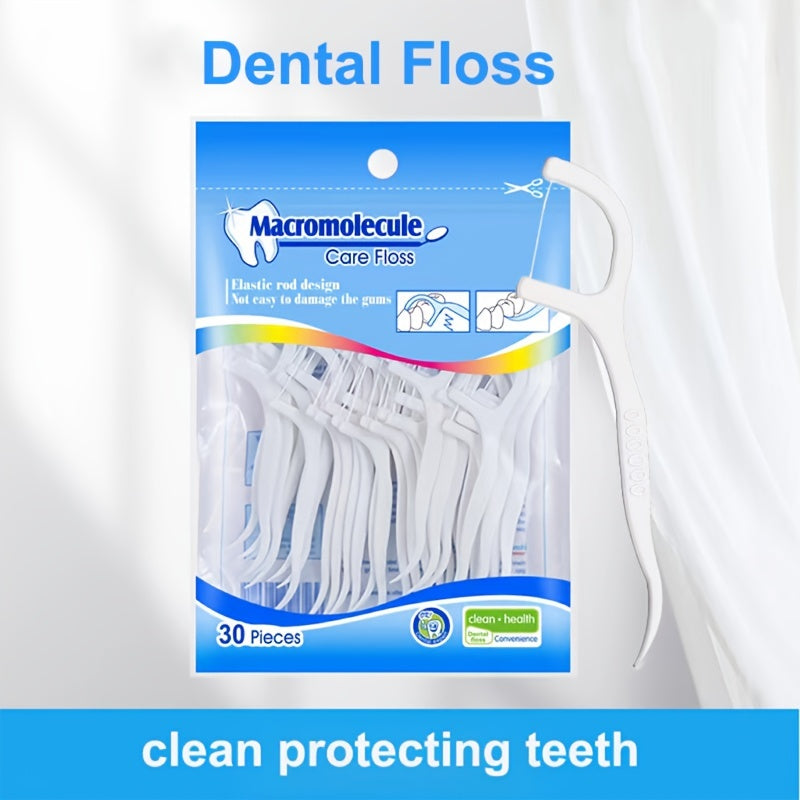 30pcs Professional Dental Flossers for Adults