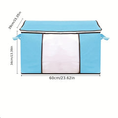Cotton Quilt Storage Bag Clothes Organizer Box Large Capacity