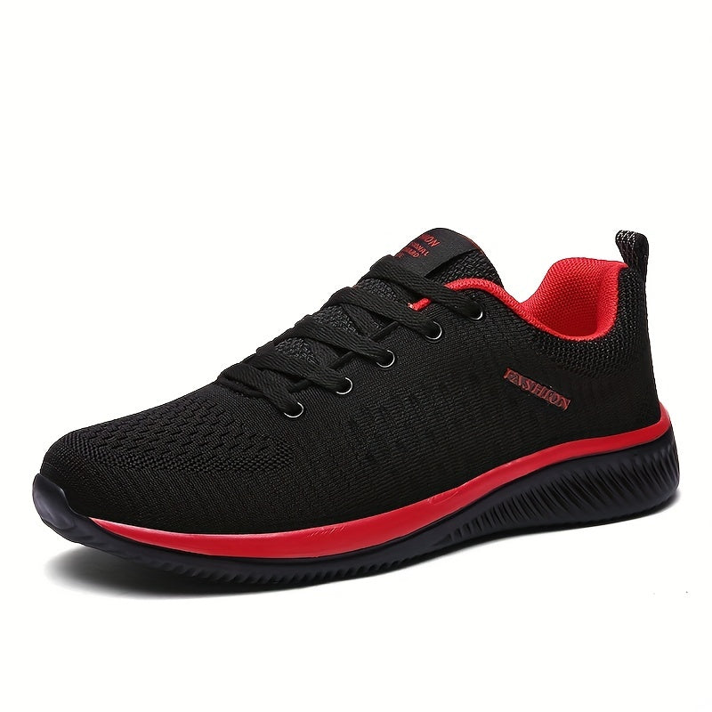Men's Breathable Running Sneakers Lightweight Jogging Shoes