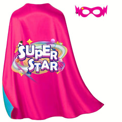 Superstar Cape Set for Kids - Includes Cape and Mask
