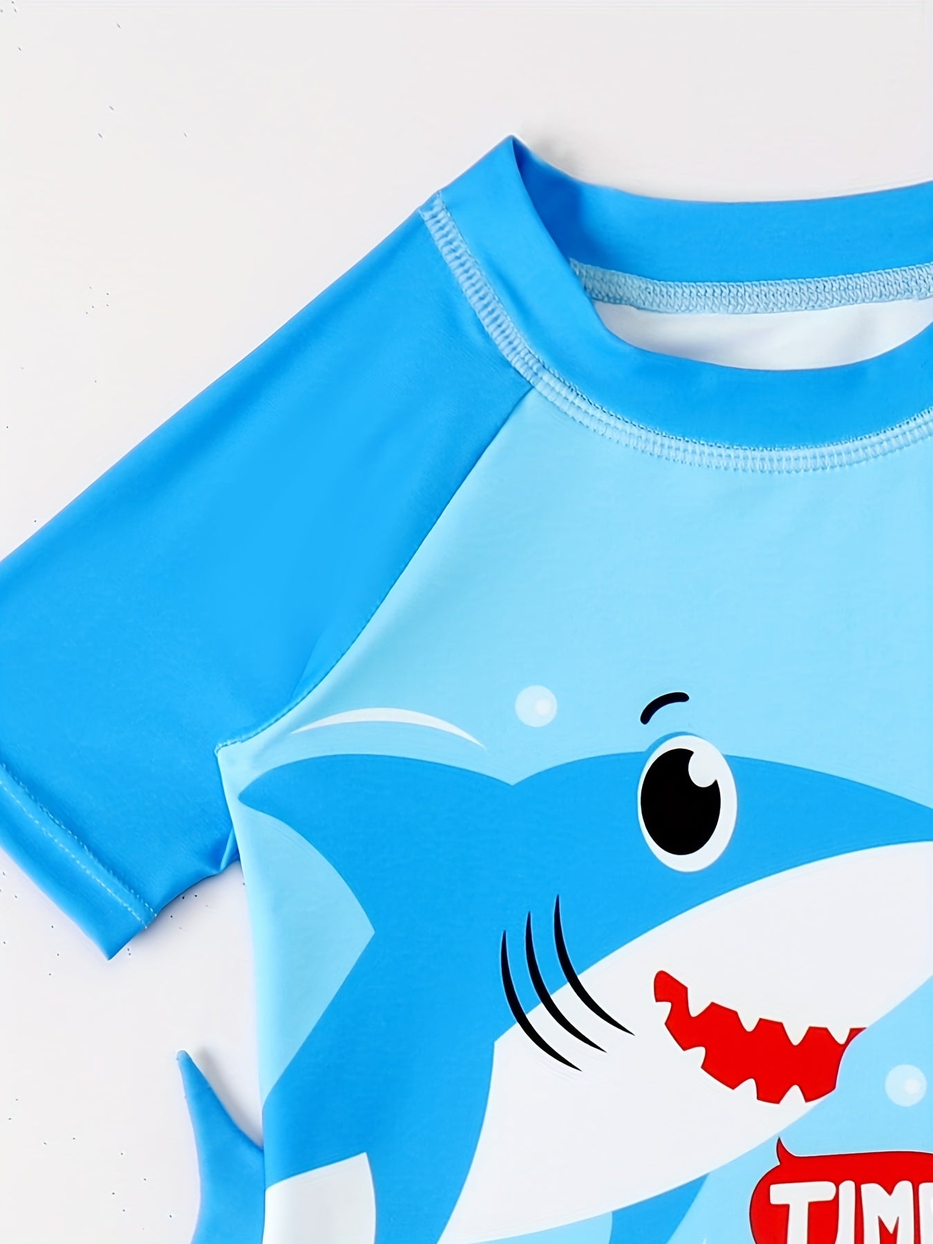 2-Piece Cartoon Print Swimsuit Set for Baby Boys