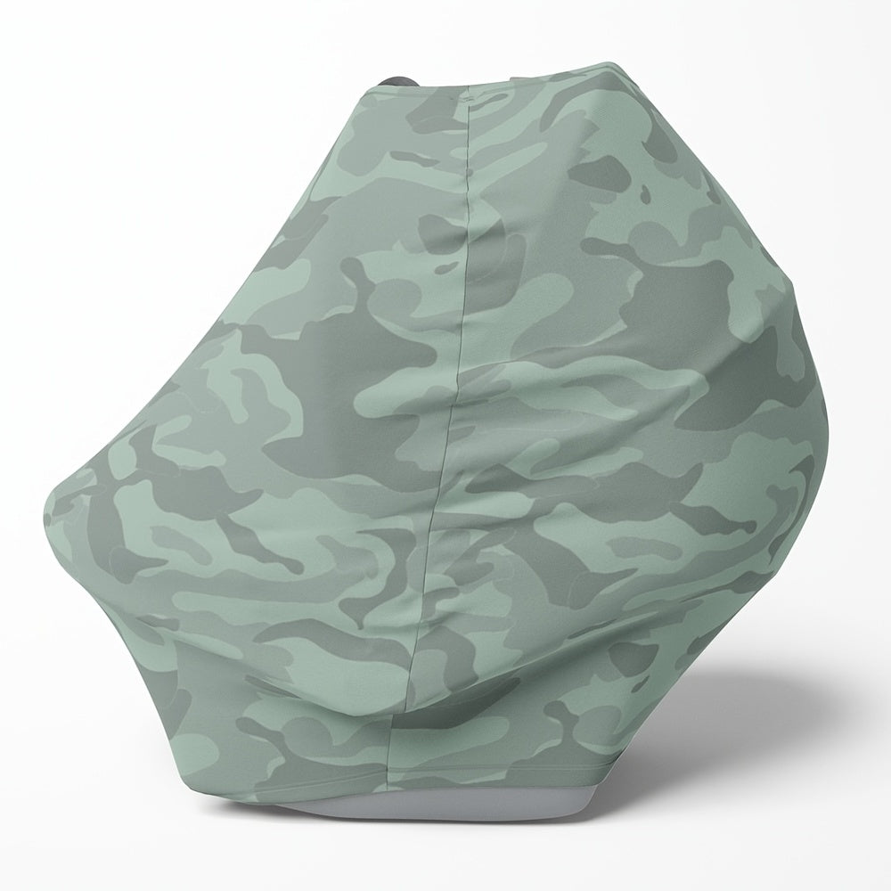 Hunter Camo 4-in-1 Baby Car Seat Cover & Canopy