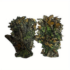Men's Leaf Camo Gloves 3D Camouflage Outdoor Sports Gloves