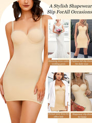Bodycon Dress with Tummy Control Shapewear for Women