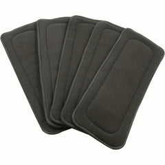 5-Layer Bamboo Cloth Diaper Inserts - Absorbent & Gentle on Baby Skin