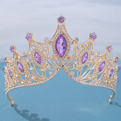 Crystal Rhinestone Bridal Tiara Crown Wedding Hair Accessory